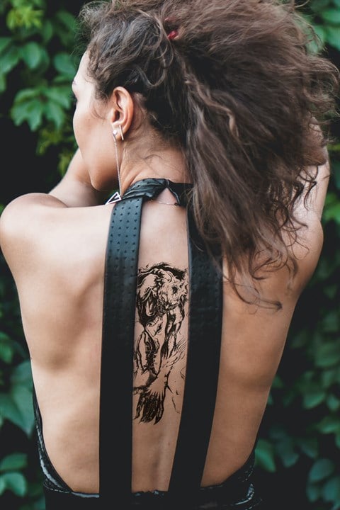 Geçici Vahşi Dövme Tattoo