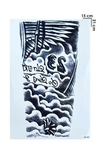 Geçici Yazılı Dövme Tattoo